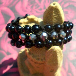 Handmade Triple Bead Shambala Bracelet; Boho Style; Unisex